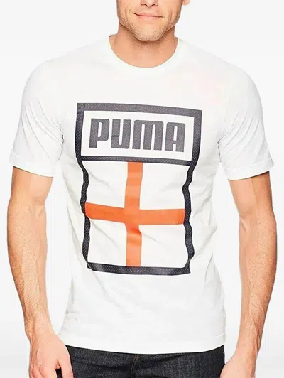 Puma Forever Football Country Graphic-print T-shirt In White