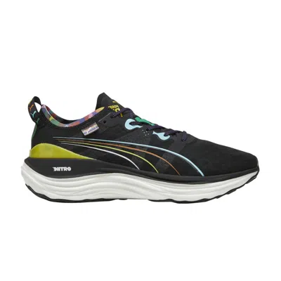 Pre-owned Puma Foreverrun Nitro 'love Marathon' In Black