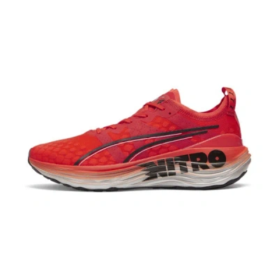 Puma Foreverrun Nitro™ Men's Running Shoes In Cherry Tomato- Black