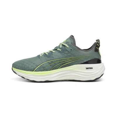 Puma Foreverrun Nitro™ Men's Running Shoes In Eucalyptus-fizzy Apple