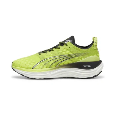 Puma Foreverrun Nitro™ Men's Running Shoes In Lime Pow- Black- White
