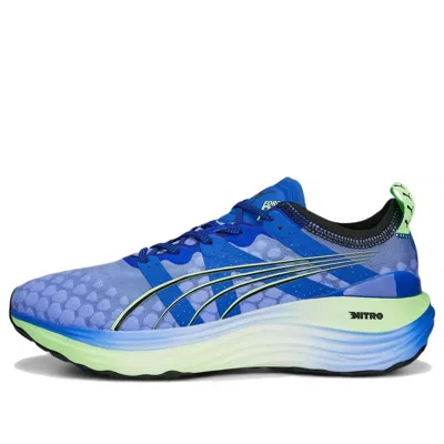 PUMA PUMA FOREVERRUN NITRO 'ROYAL SAPPHIRE FIZZY LIME'