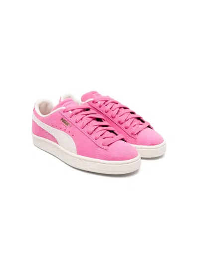 Puma Kids' Formstrip Suede Sneakers In Pink