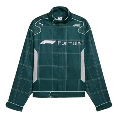 Puma Formula 1® Lifestyle Racing Jacket In Green