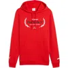 Puma Formula 1® Essential Logo Graphic Hoodie In Red