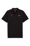 Puma 彪马 男装运动polo衫f1 Ess Logo Polo In Black