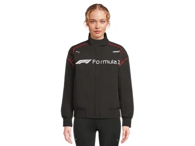 Puma Formula 1 Lifestyle Racing Jacket In Black