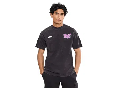 Puma Formula 1 Miami Go Wild Graphic T-shirt In Black