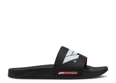 Puma Formula 1 X  Leadcat 2.0 Slide 'logo - Black White'