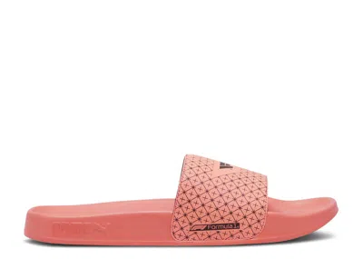 Puma Formula 1 X  Leadcat 2.0 Slide 'nrgy Red' In Pink