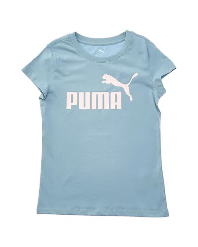 Puma Foundations Graphic T-shirt In Blue