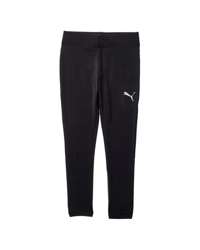 Puma Kids'  Foundations Space-dyed Legging In Black