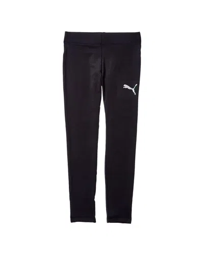 Puma Kids'  Foundations Space-dyed Legging In Black