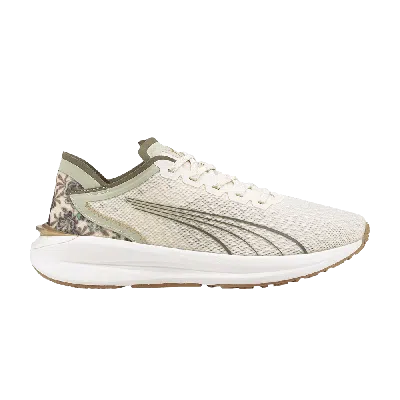 Pre-owned Puma Frida Kahlo X Wmns Electrify Nitro 'floral - Pristine' In Cream