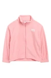Puma Full Zip Fleece Jacket In Pink