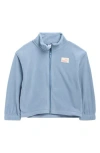 Puma Kids'  Full Zip Fleece Jacket In Blue