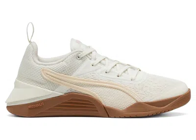 Pre-owned Puma Fuse 3.0 (women's) Sneakers In Warm White/alpine Snow/rose Mauve