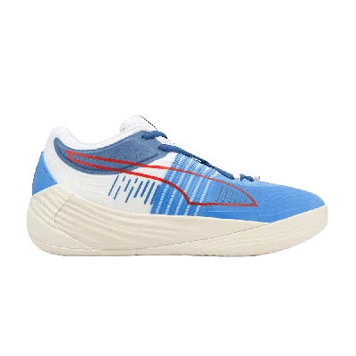 Pre-owned Puma Fusion Nitro 'ocean Dive' In Blue