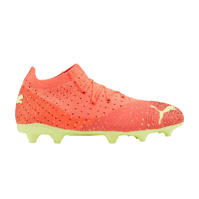 Pre-owned Puma Future 3.4 Fg Ag Jr 'fearless Pack' In Orange