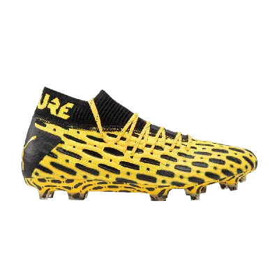 Pre-owned Puma Future 5.1 Netfit Fg Ag 'ultra Yellow Black'