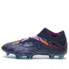 Puma Future 7 Ultimate Fg/ag Soccer Cleats 'navy Pink Red' In Blue