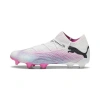 Puma Future 7 Ultimate Firm Ground/artificial Ground Men's Soccer Cleats Shoes In White- Black-poison Pink