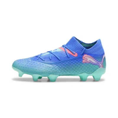 Puma Future 7 Ultimate Firm Ground/artificial Ground Women's Soccer Cleats Shoes In Bluemazing- White-electric Peppermint