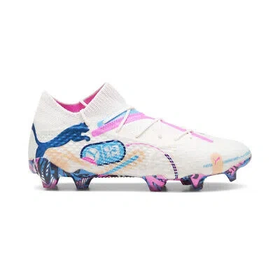 Pre-owned Puma Future 7 Ultimate Volume Up Firm Groundartificial Ground Soccer Cleats Mens In White