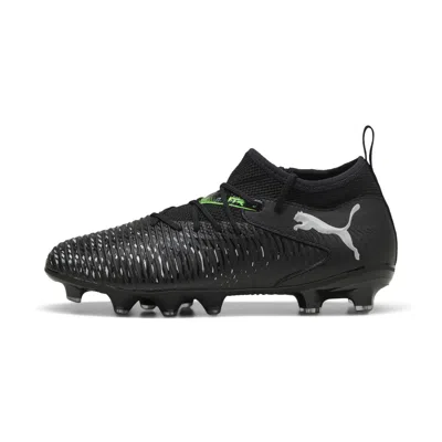 Puma Future 8 Match Firm Ground/artificial Ground Big Kids' Soccer Cleats Shoes In Black