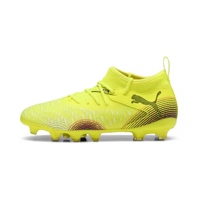 Puma Future 8 Match Firm Ground/artificial Ground Big Kids' Soccer Cleats Shoes In Yellow