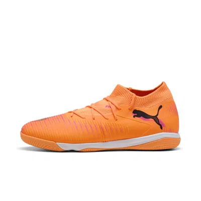 Puma Future 8 Match Indoor Soccer Shoes In Orange