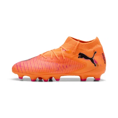 Puma Future 8 Pro Big Kids' Firm/artificial Ground Soccer Cleats Shoes In Orange