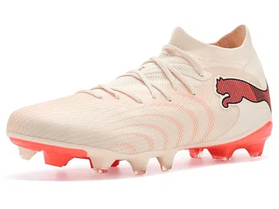 Puma Future 9 Match Firm, Artificial Ground Soccer Cleats Women's Soccer Shoes Sugared Almond/ White/ In Black