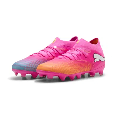 Puma Future 9 Pro Kids' Firm/artificial Ground Soccer Cleats Shoes In Pink