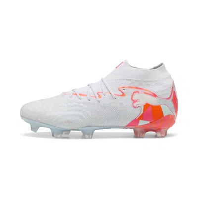 Puma Future 9 Ultimate Brilliance Women's Firm Ground Soccer Cleats Shoes In White