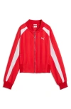 Puma Future Archive Bomber Jacket In Red