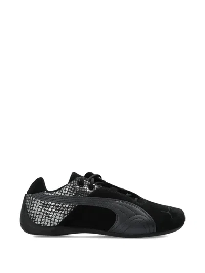 Puma Future Cat Leather Sneakers In Black