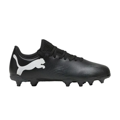 Pre-owned Puma Future Play 7 Fg Ag Big Kid 'eclipse Pack' | Black | Kid's Size 11.5