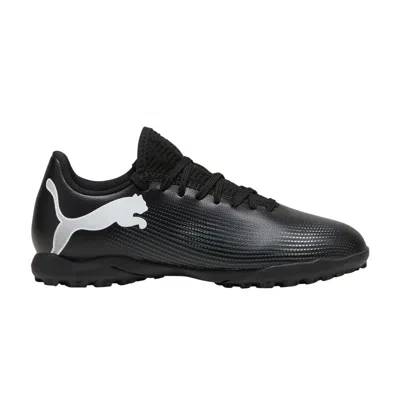 Pre-owned Puma Future Play 7 Tf Big Kid 'eclipse Pack' | Black | Kid's Size 13