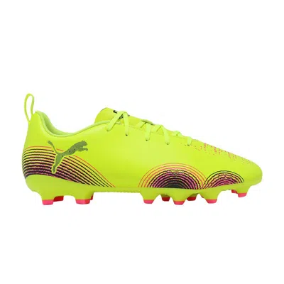 Pre-owned Puma Future Play 8 Fg Ag Jr 'audacity Pack' | Yellow | Kid's Size 1.5