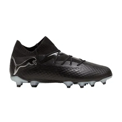 Pre-owned Puma Future Pro 7 Fg Ag Big Kid 'eclipse Pack - Black Silver' | Kid's Size 13