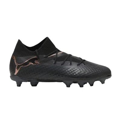Pre-owned Puma Future Pro 7 Fg Ag Big Kid 'eclipse Pack' | Black | Kid's Size 6.5