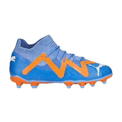 Pre-owned Puma Future Pro Fg Ag Jr 'supercharge Pack - Blue Glimmer'