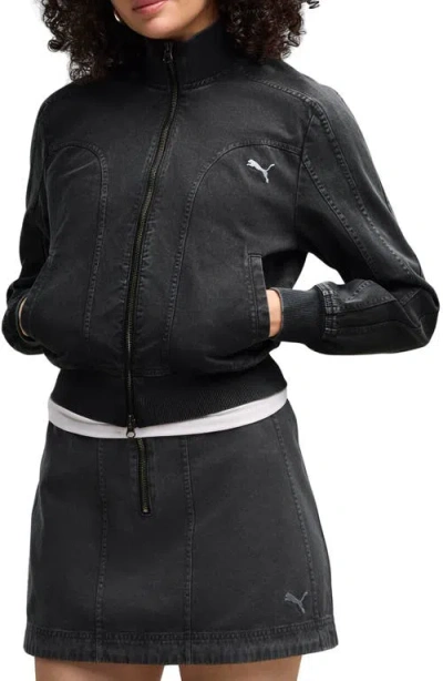 Puma Future  Twill Jacket In Black