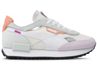 Pre-owned Puma Future Rider Cutout (women's) Sneakers In Pristine/lavender Fog/ice Flow