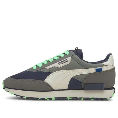 Puma Future Rider Dystopia 'grey Green' In Multi