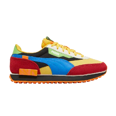 Pre-owned Puma Future Rider Jr 'candy Bar' In Multi-color