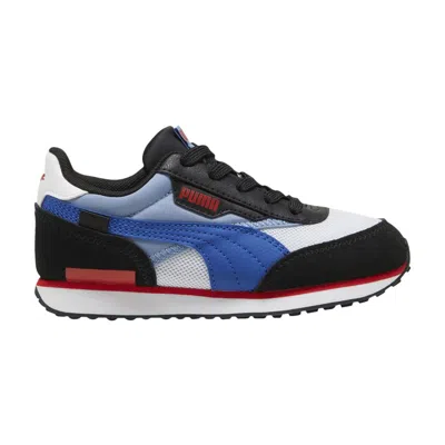 Pre-owned Puma Future Rider Little Kid 'splash - Black Zen Blue' | Kid's Size 12