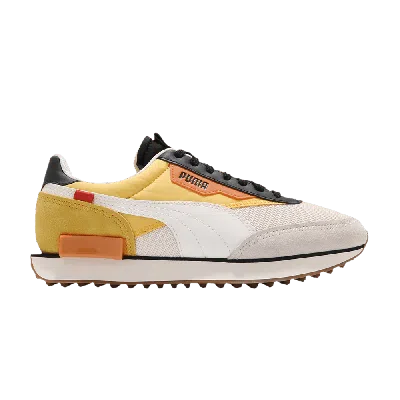 Pre-owned Puma Future Rider 'new Tones - Super Lemon' In Yellow