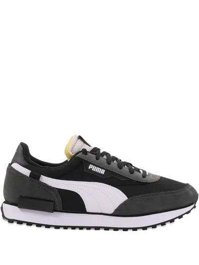 PUMA FUTURE RIDER PLAY ON "BLACK/WHITE" SNEAKERS